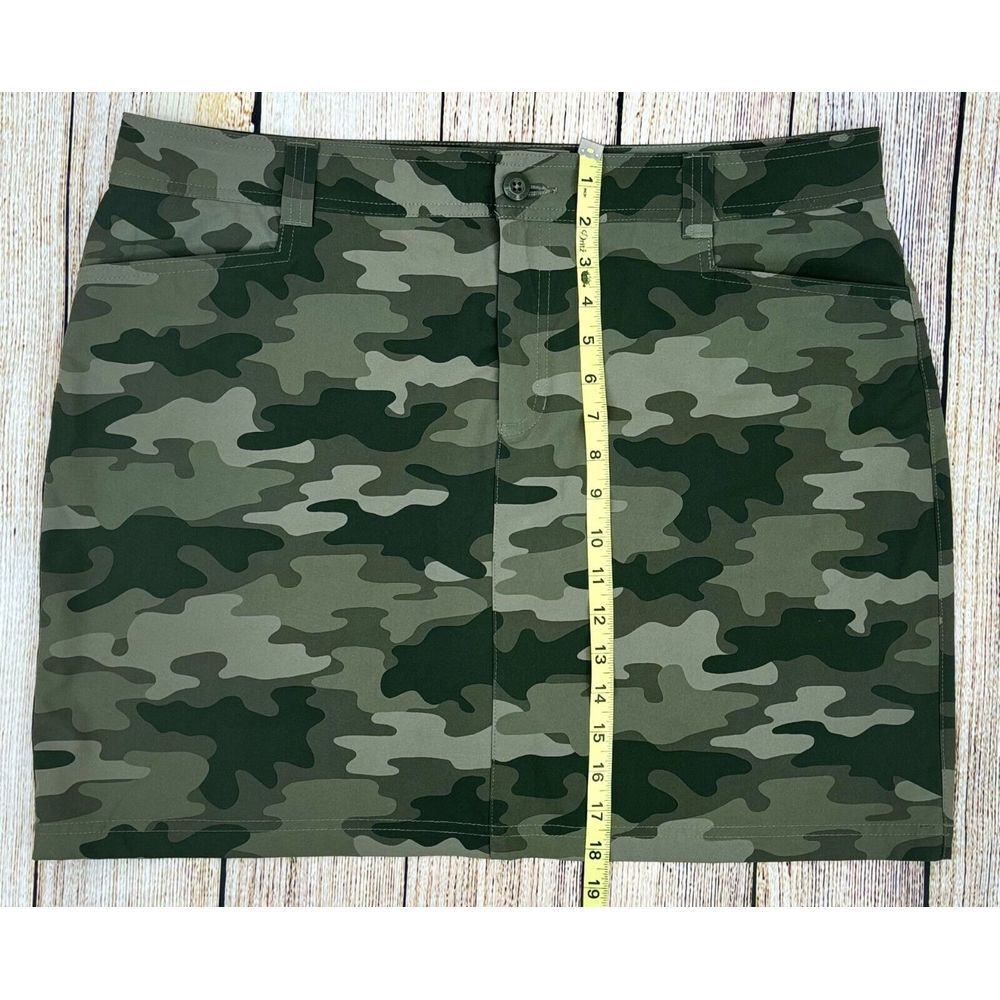 Eddie Bauer Adventurer 2.0 Skort Womens Size 16 Camo Active Outdoor Golf Skirt - Picture 8 of 8